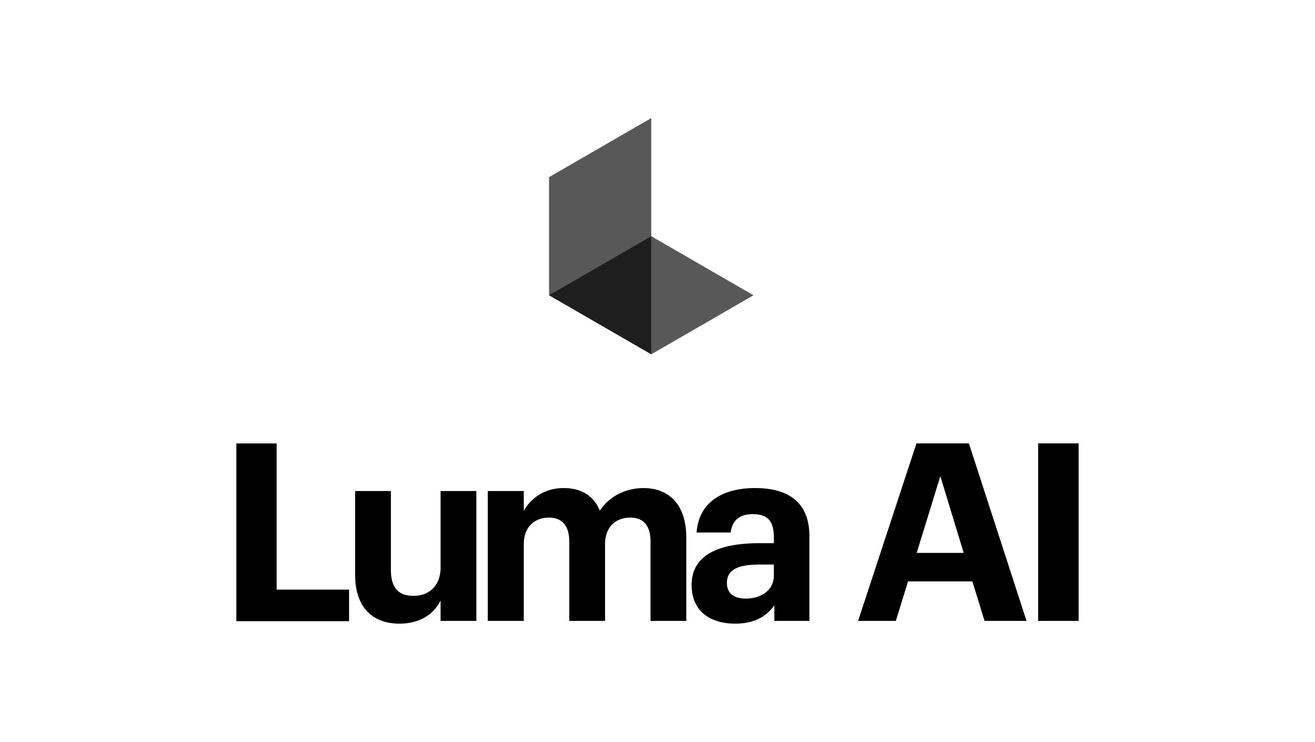 Luma AI_Compact Lockup_Black__White BG